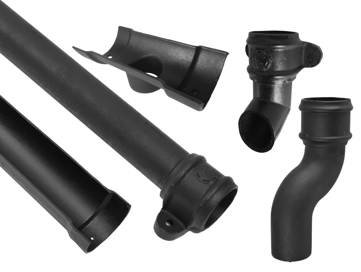 Rainwater Downpipes Gutters And Fittings Hambaker Pipelines 8476